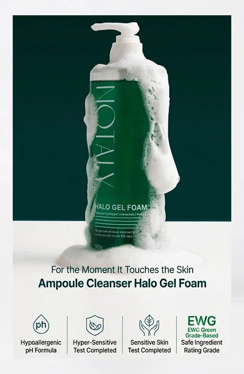 [NOTALY] Halo Gel Foam (500g/16.90fl.oz) - Palace Beauty