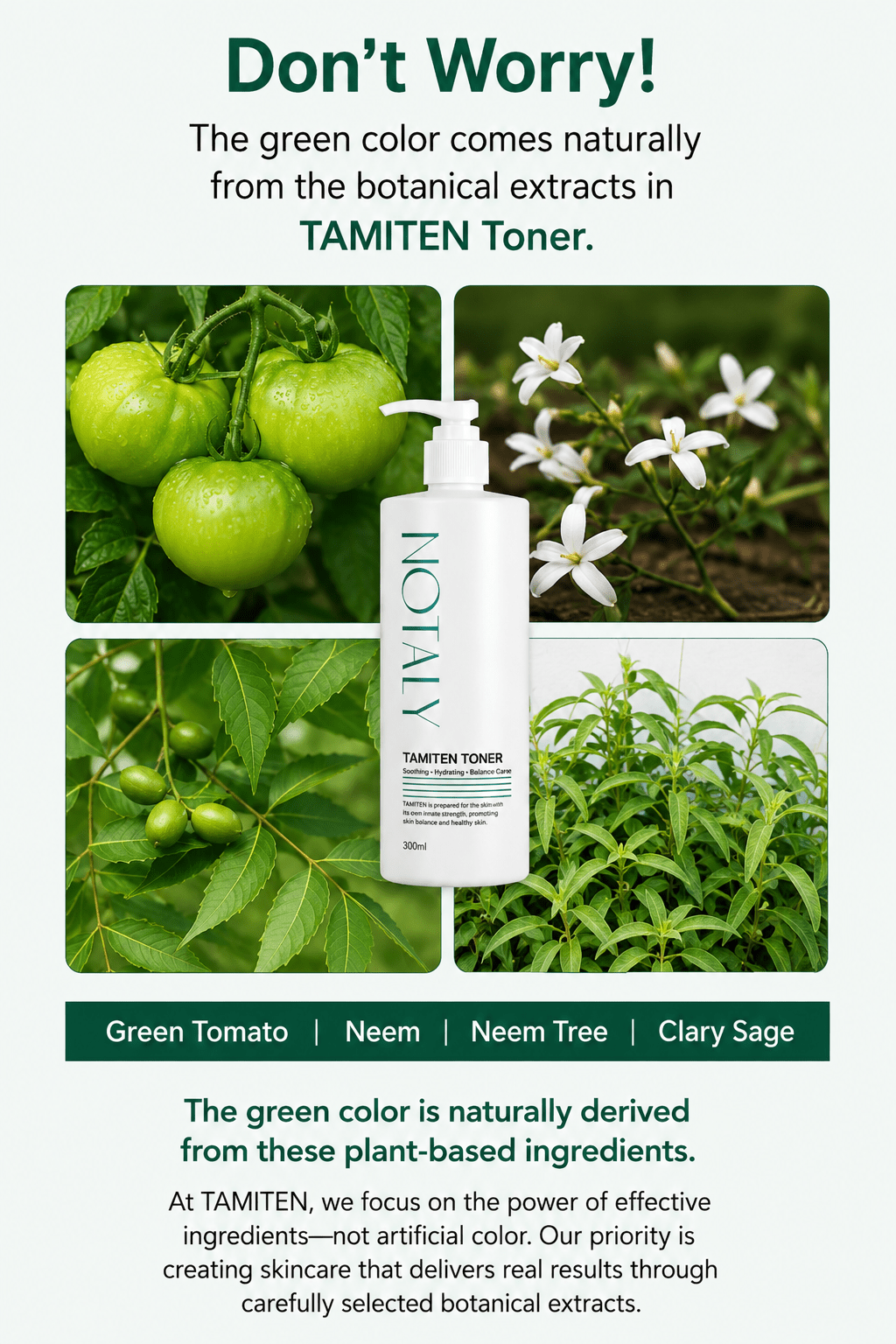 [NOTALY] Tamiten Toner (500ml/16.90fl.oz) - Palace Beauty
