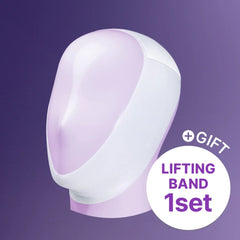 [numbuzin] No. 9 NAD Bio Lifting - sil Full Face Pack Sheet 4ea Set (+Fabric Lifting Band) - Palace Beauty