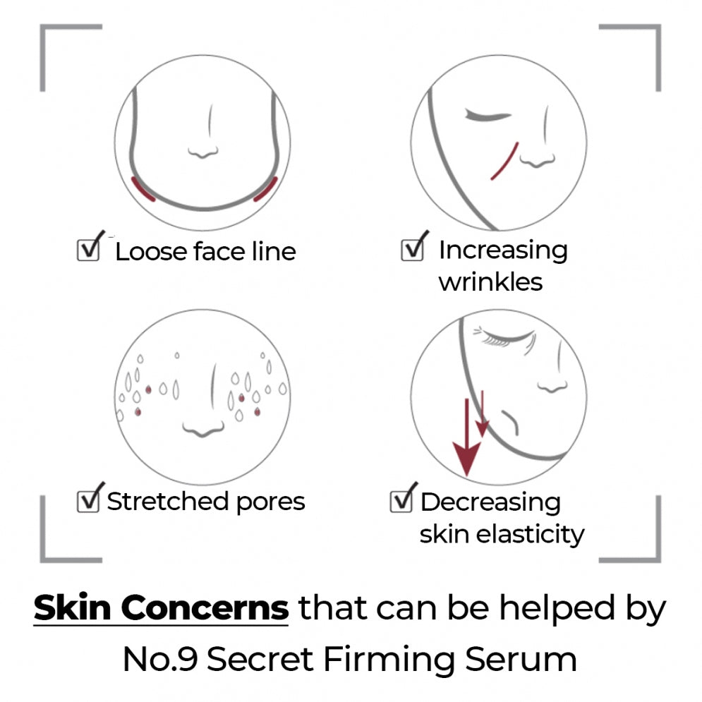 NUMBUZIN No.9 Secret Firming Serum 50ml - Palace Beauty