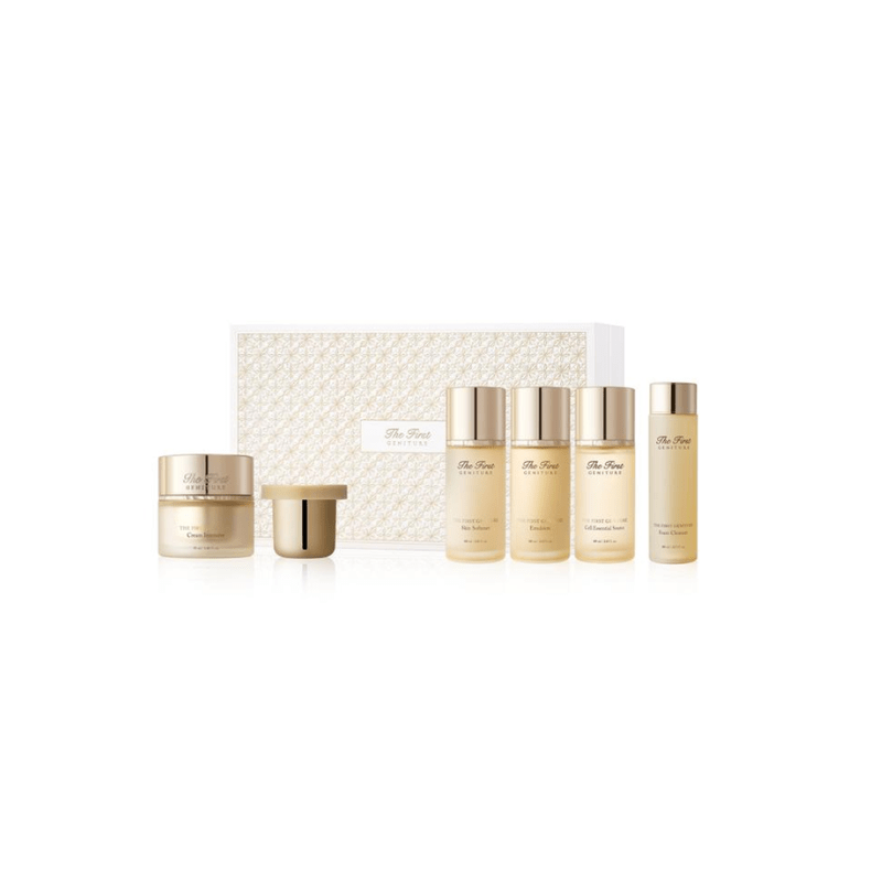 [OHUI] The first Geniture Cream Set (55mlX2) + FREE GIFT: Softener&Emulsion(60Ml/2.0fl.oz) - Palace Beauty