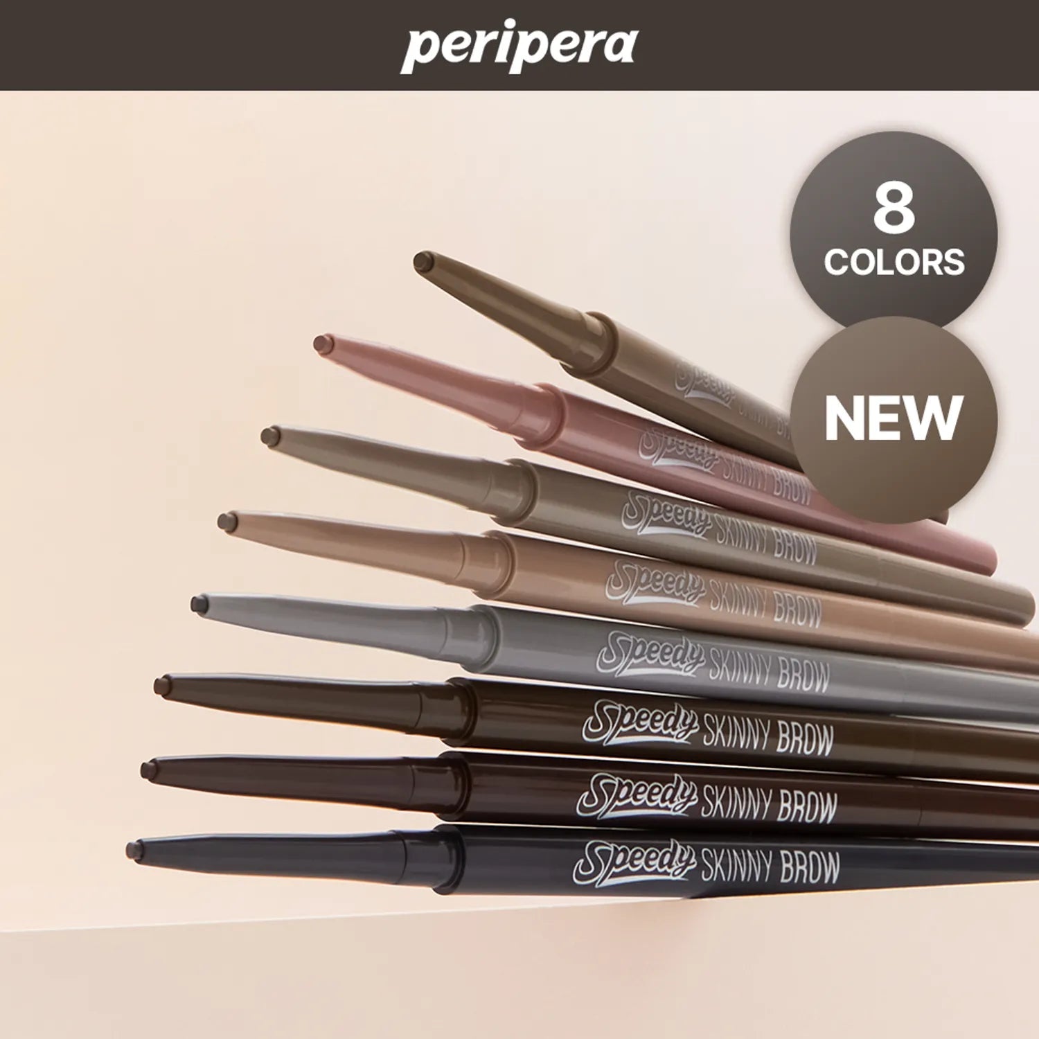 PERIPERA Speedy Skinny Brow [multiple colors] - Palace Beauty