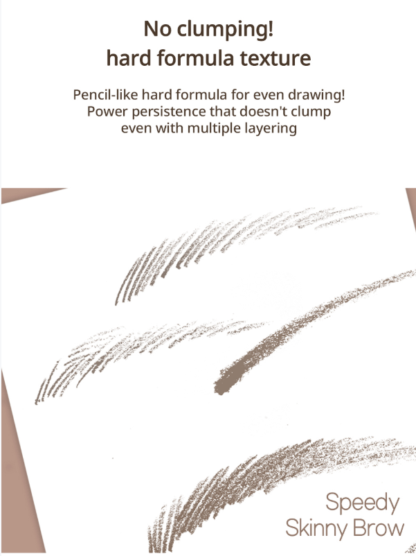 PERIPERA Speedy Skinny Brow [multiple colors] - Palace Beauty