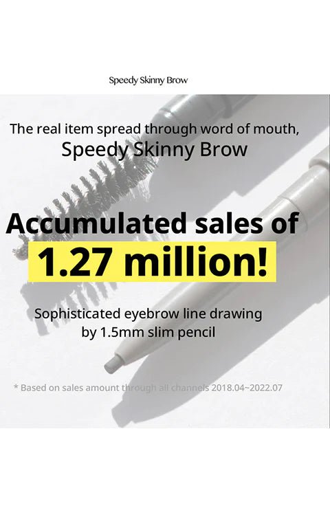 PERIPERA Speedy Skinny Brow [multiple colors] - Palace Beauty