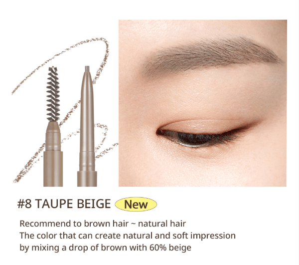 PERIPERA Speedy Skinny Brow [multiple colors] - Palace Beauty