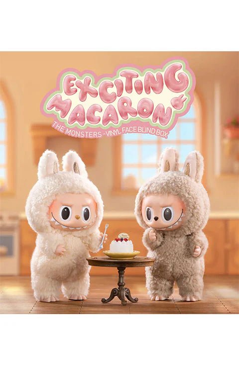 [Pop Mart] The Monsters (Labubu) Exciting Macaron Vinyl Face Blind Box 1Ea - Palace Beauty