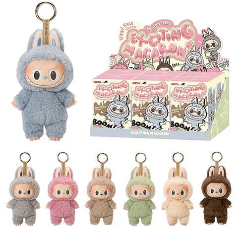 [Pop Mart] The Monsters (Labubu) Exciting Macaron Vinyl Face Blind Box 1Ea - Palace Beauty