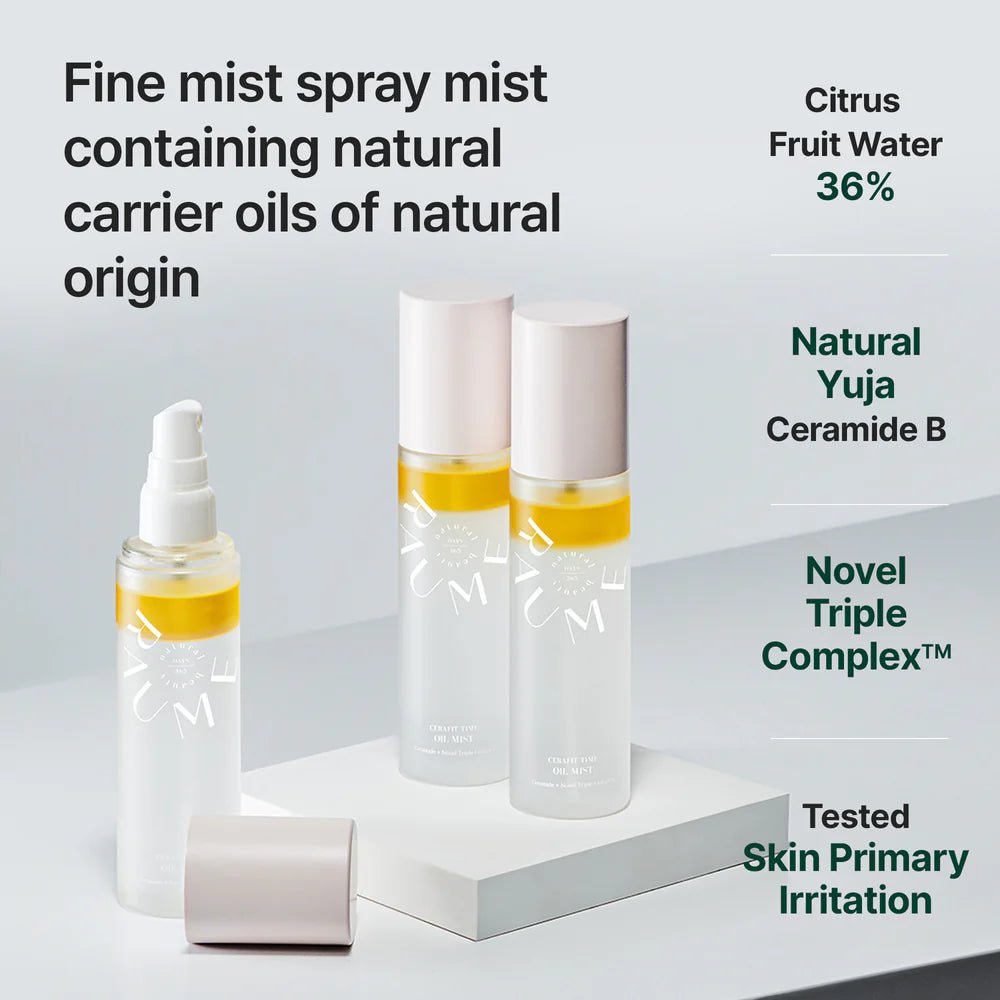 [RAUME] Cerafit Time Dual - Layer Glow Facial Oil Mist (94mL/3.18fl oz) - Palace Beauty