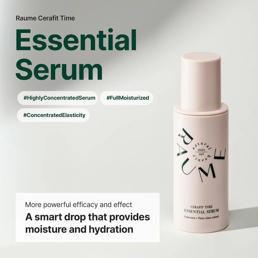 [RAUME] Cerafit Time Essential Serum (50ml) - Palace Beauty