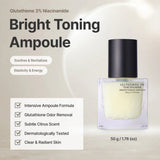 [Raume365] Glutathione 30,000 ppm Niacinamide 40,000 ppm Bright Toning Ampoule (50mL/1.69 fl.oz) - Palace Beauty