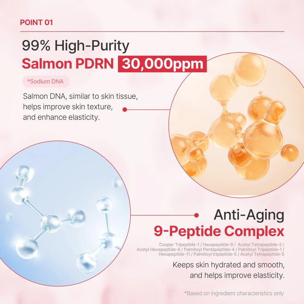 [Raume365] PDRN 30,000 ppm 9 - Peptide Lifting Radiance Booster Ampoule (50mL/1.69fl.oz) - Palace Beauty