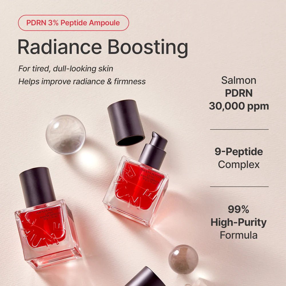[Raume365] PDRN 30,000 ppm 9 - Peptide Lifting Radiance Booster Ampoule (50mL/1.69fl.oz) - Palace Beauty