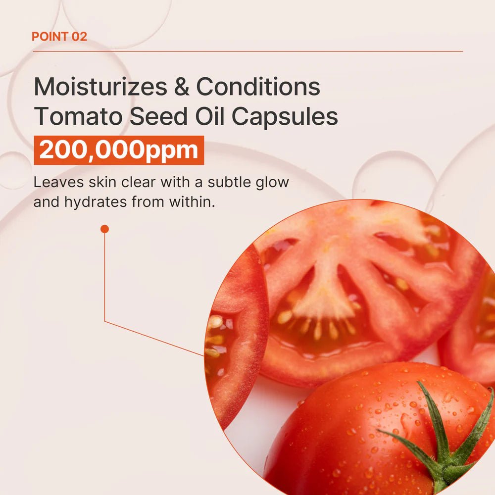 [Raume365] Yuja Glow Tomato Active Capsule Ampoule (50mL/1.69fl.oz) - Palace Beauty
