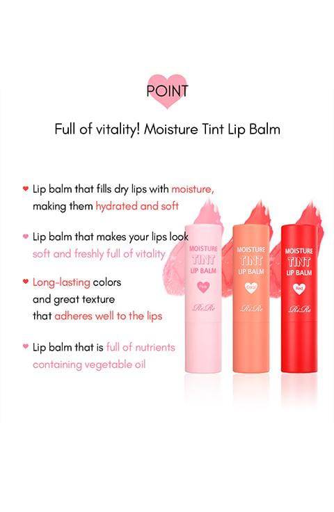 [RiRe] Moisture Tint Lip Balm - Palace Beauty