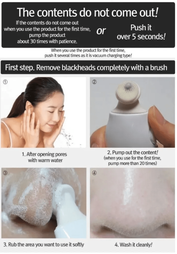 [RiRe] Style Black Head Brush Cleanser 20ml - Palace Beauty