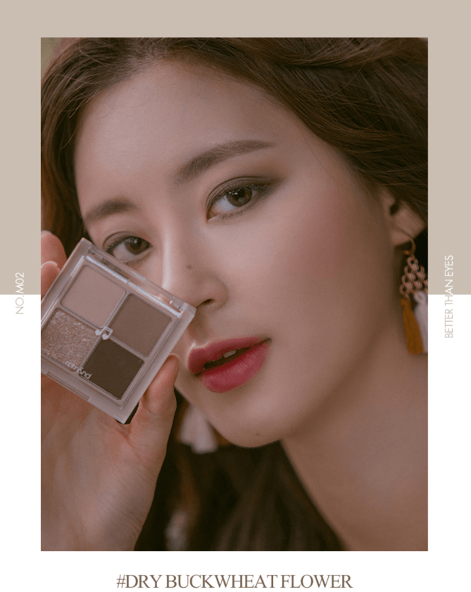 [rom&nd] Better Than Eyes Color - BuckWheat Flower - Palace Beauty
