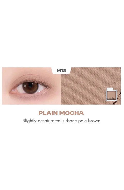 [rom&nd] Slide in Single Shadow Matte (12 colors) - Palace Beauty