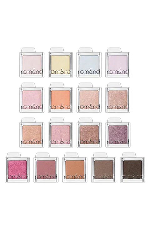 [rom&nd] Slide in Single Shadow Shimmer (12 colors) - Palace Beauty