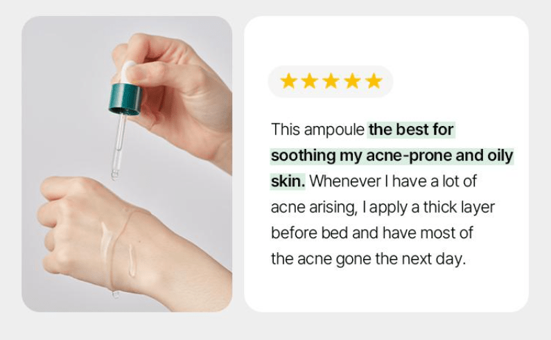 [ROUND LAB] Pine Calming Cica Ampoule 30ml - Palace Beauty