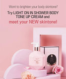 [B.O.M] LIGHT ON in Shower Body Tone up 72hr (290ml)