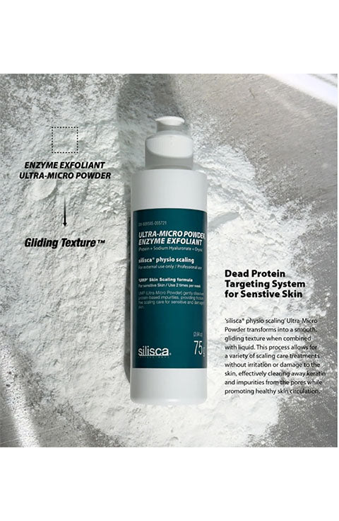 [Silisca] UNLTRA - MICRO POWDER, ENZME EXFOLIANT (75g/2.64fl.oz) - Palace Beauty