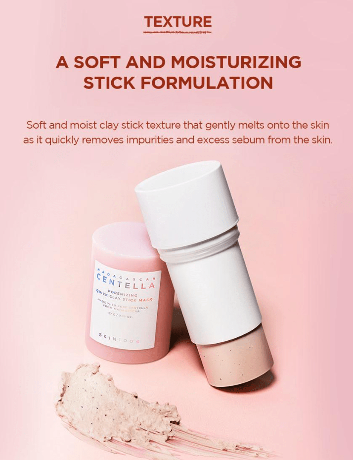 [SKIN1004] Madagascar Centella Poremizing Quick Clay Stick Mask 27g - Palace Beauty