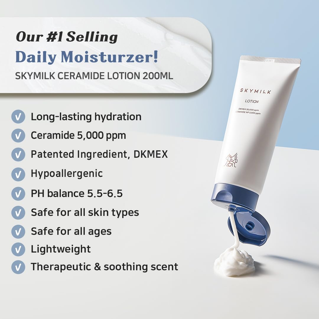 [SKYMILK] Lotion with Donkey Milk (face&body) 200ml - Palace Beauty