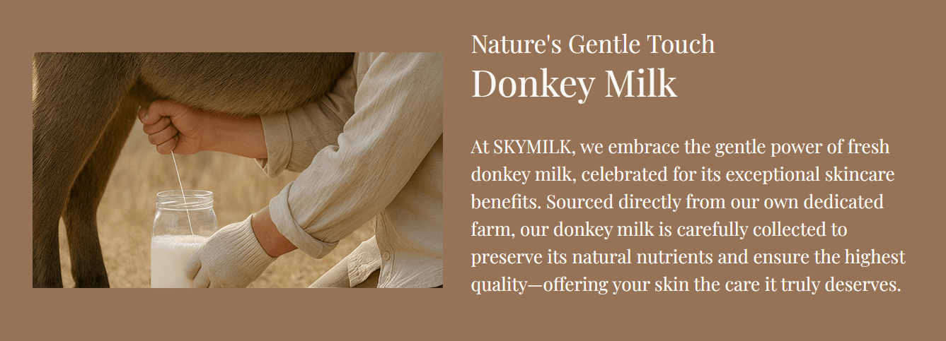 [SKYMILK] Lotion with Donkey Milk (face&body) 200ml - Palace Beauty
