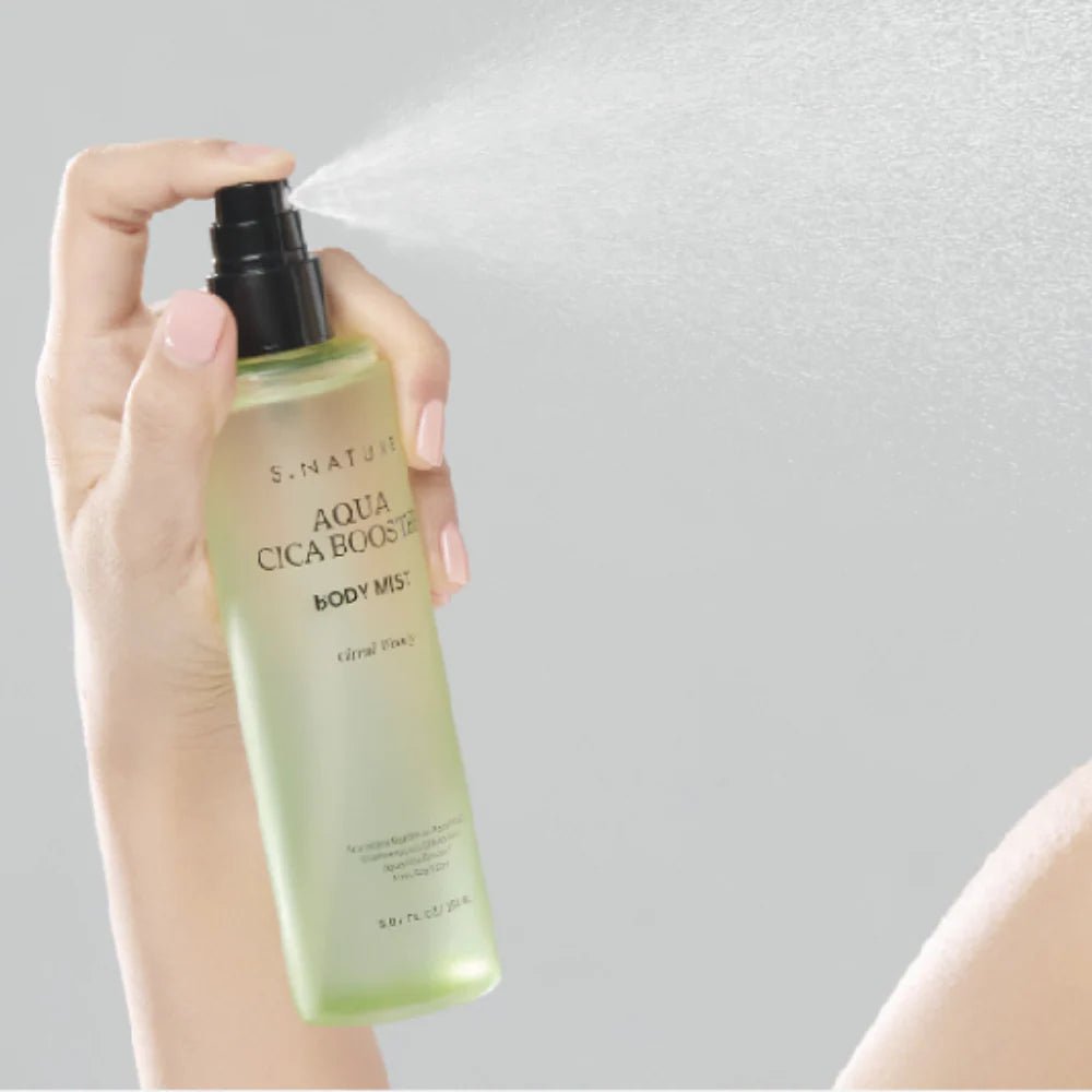 [S.NATURE] Aqua Cica Booster Body Mist 150ml - Palace Beauty