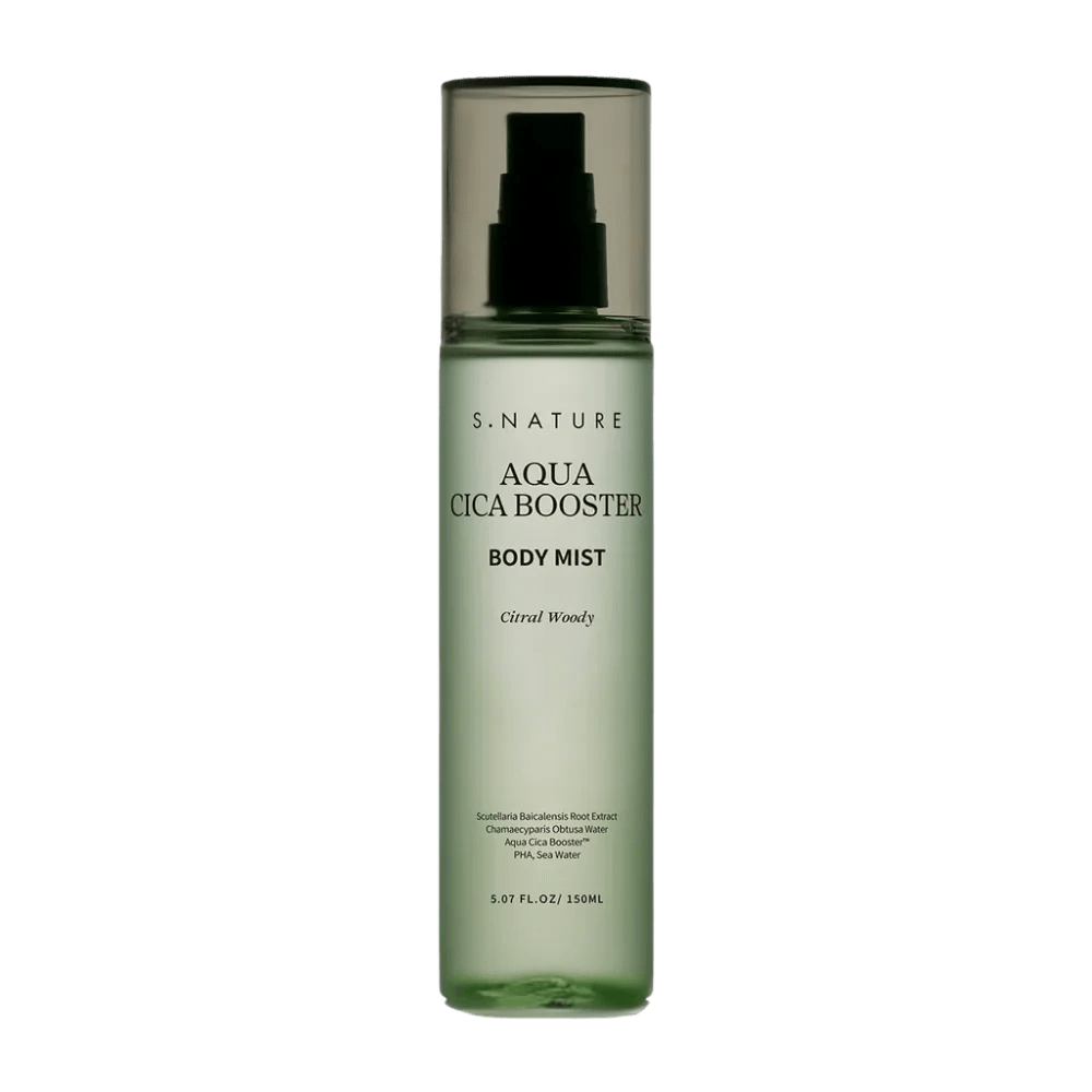 [S.NATURE] Aqua Cica Booster Body Mist 150ml - Palace Beauty
