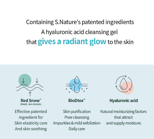 [S.NATURE] Blanche Cleanser 260mL - Palace Beauty