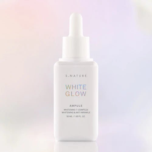 S.NATURE White Glow Ampule 50ml - Palace Beauty