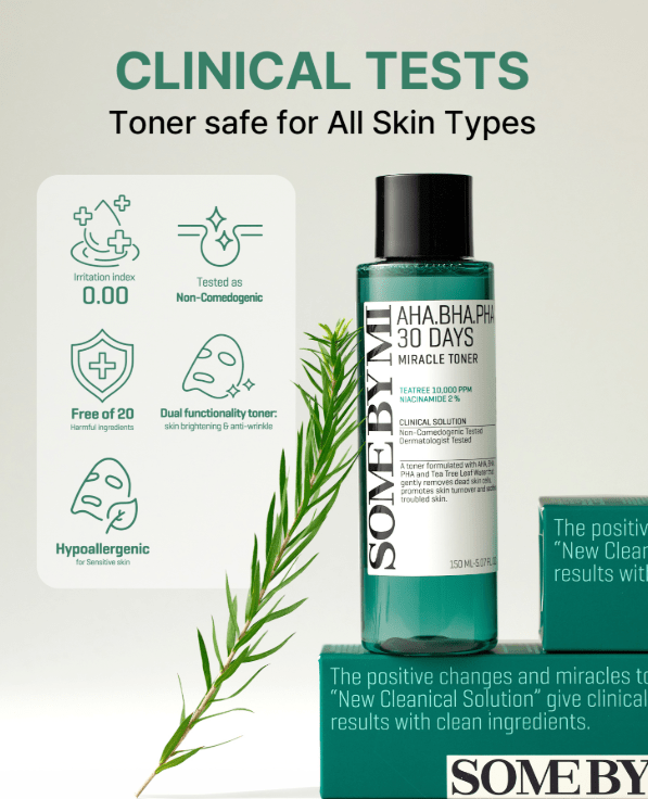 [SOME BY MI] AHA.BHA.PHA 30 Days Miracle Toner (150ml) - Palace Beauty