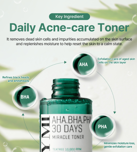 [SOME BY MI] AHA.BHA.PHA 30 Days Miracle Toner (150ml) - Palace Beauty