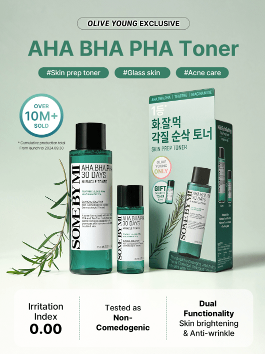 [SOME BY MI] AHA.BHA.PHA 30 Days Miracle Toner (150ml) - Palace Beauty