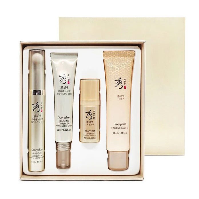 [Sooryehan] Ginseng Collagen Eye Wrinkle Lifting Cream Set - Palace Beauty
