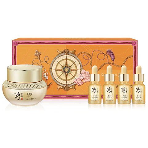[Sooryehan] Ginseng Cream EX Special Set(60ml) with FREE GIFT(Cleanser) - Palace Beauty