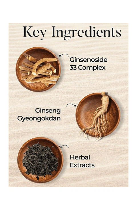[Sooryehan] Ginseng Cream EX Special Set(60ml) with FREE GIFT(Cleanser) - Palace Beauty