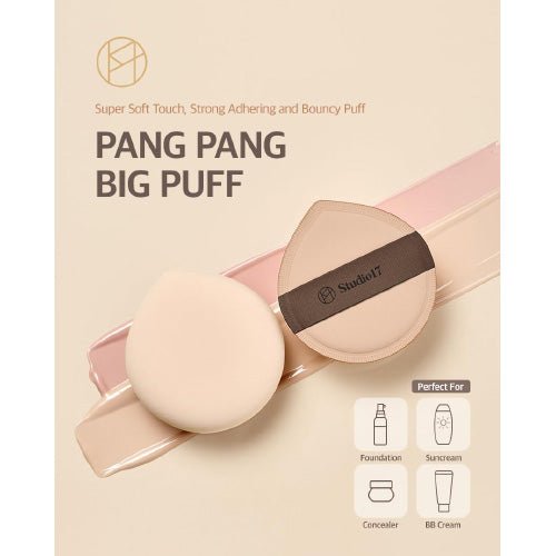 [Studio17] Pang Pang Big Puff (Round) - Palace Beauty