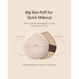 [Studio17] Pang Pang Big Puff (Round) - Palace Beauty