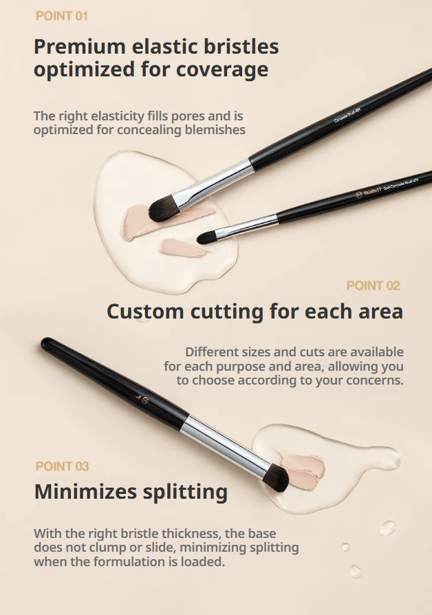 [STUDIO17] Spot concealer brush 474 - Palace Beauty