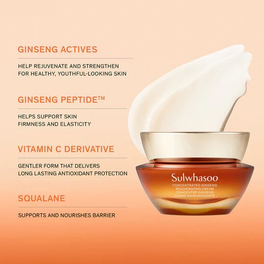 [Sulwhasoo] Concentrated Ginseng Rejuvenating Cream Rich Set - Palace Beauty