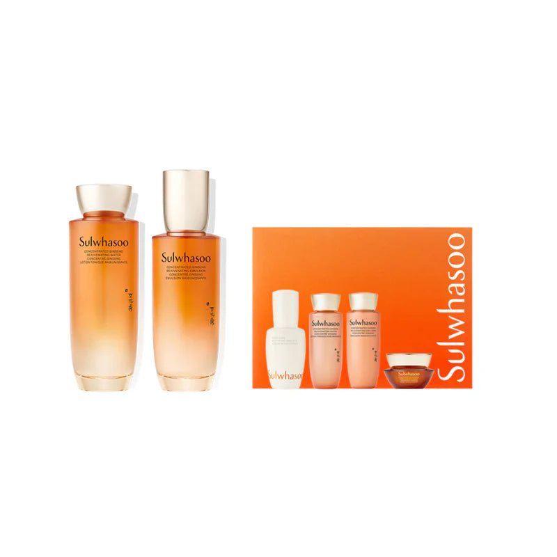 [Sulwhasoo] Concentrated Ginseng Rejuvenating Duo Set (toner&lotion) - Palace Beauty