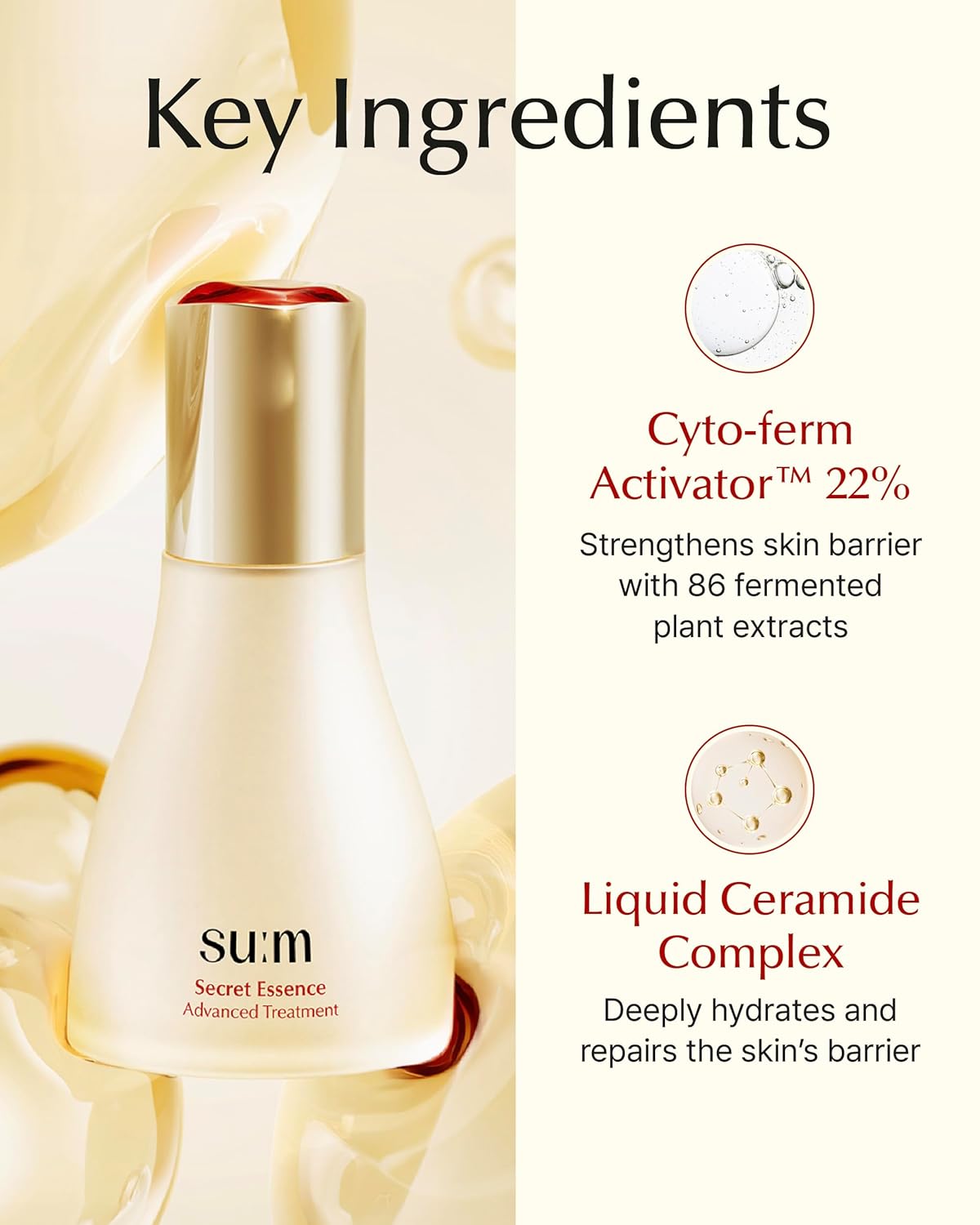 [SUM37] Secret Essence Set 150ml+40ml - Palace Beauty