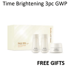 [su:m37] Time Energy Brightening 2 pcs set (toner&emulsion) with free gifts - Palace Beauty