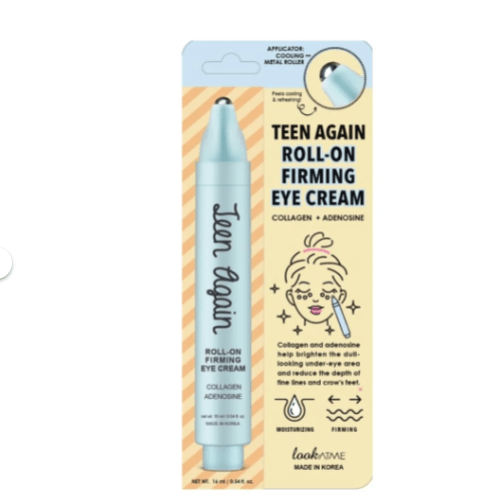 [Teen Again] Roll On Firming Eye Cream (Collagen and Adenosine) 16ml/0.54fl.oz. - Palace Beauty