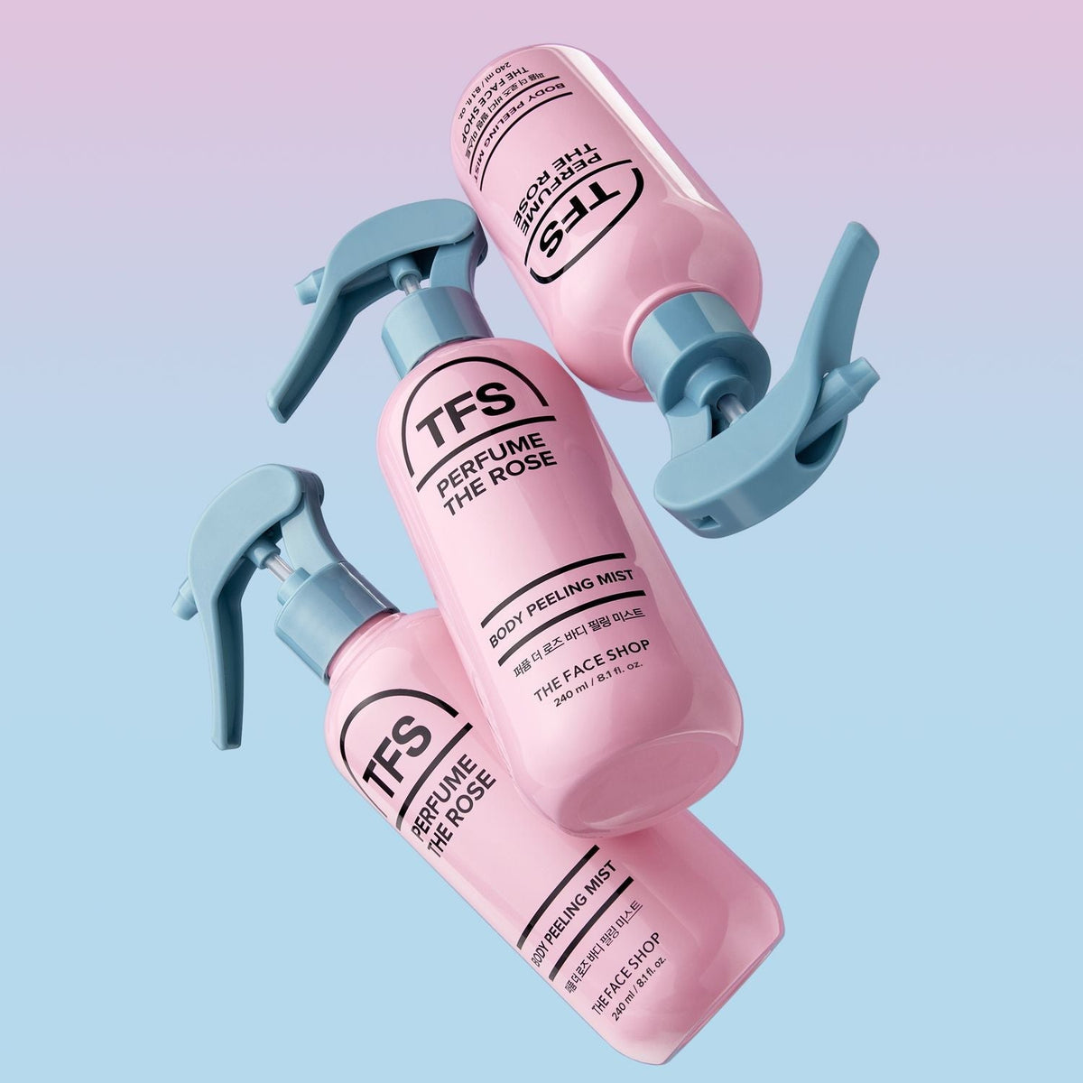[TFS] The Face Shop PERFUME THE ROSE BODY PEELING MIST - Palace Beauty