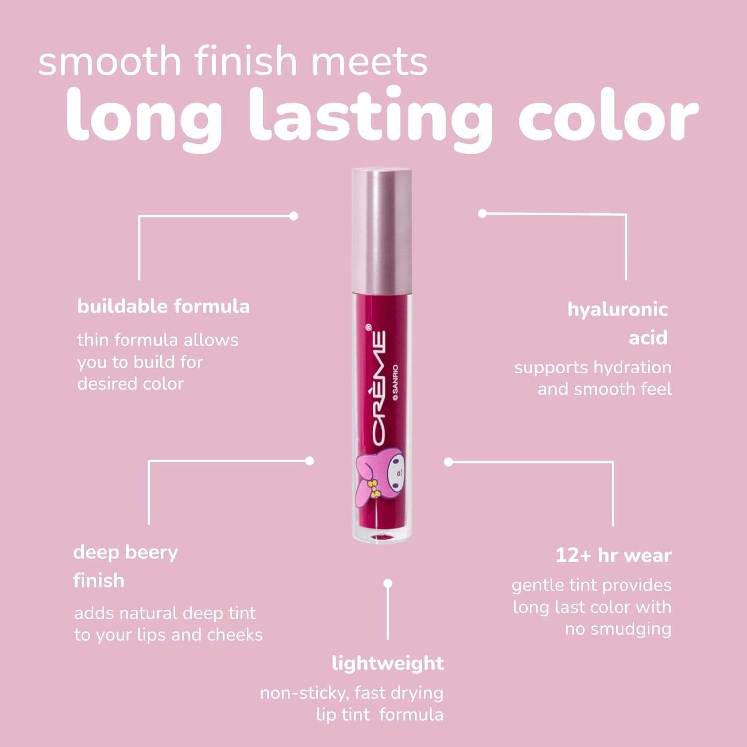 [THE CREME SHOP] X MY MELODY JUICE TINT LIP & CHEEK STAIN - Palace Beauty