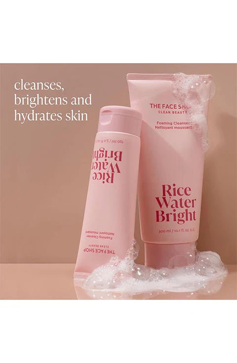 [THE FACE SHOP] Rice Water Bright Cleansing Foam (150mL) - Palace Beauty