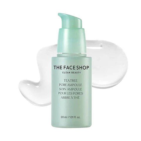[THE FACE SHOP] Tea Tree Pore Ampoule (30Ml/1.01fl.oz) - Palace Beauty